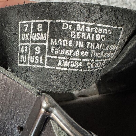 Dr Martens Men EU 41/ US 8 Geraldo Tall Leather Strap Chunky Platform Sandals main image 9